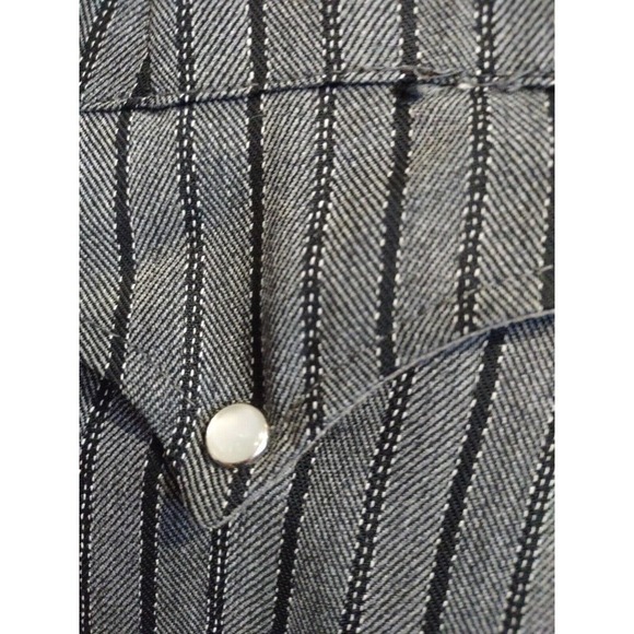 Western Dress Vest Pants Set Metallic Equestrian Black Waistcoat Mens Medium 32 - Picture 11 of 16